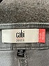 CAbi 100% Cotton Chevron-herringbone Gray Jeans Size 14 - photo 7