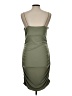 Leith Solid Green Cocktail Dress Size L - photo 2