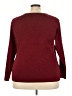 Avenue Burgundy Pullover Sweater Size 26 - 28 Plus - photo 2
