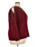 Avenue Burgundy Pullover Sweater Size 26 - 28 Plus - photo 4