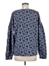 Billy T Animal Print Blue Pullover Sweater Size M - photo 2