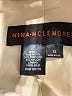 Nina Mclemore Ivory Wool Coat Size 12 - photo 6