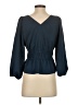 Madewell 100% Polyester Blue 3/4 Sleeve Blouse Size XS - photo 2