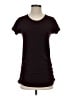 Athleta 100% Nylon Burgundy Short Sleeve Top Size S - photo 1