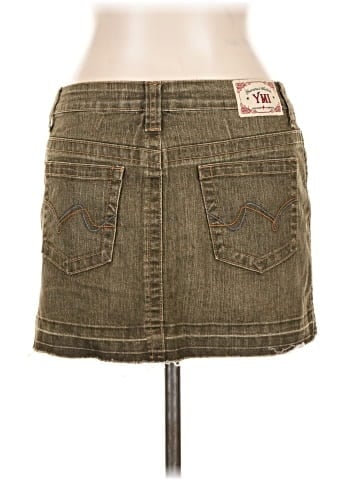 YMI Denim Skirt (view 2)