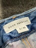 Good American Blue Denim Shorts Size 0 - photo 3