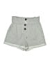 Listicle 100% Cotton Solid Gray Shorts Size S - photo 1