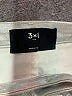 3x1 Metallic Silver Denim Skirt Size 3X - photo 4