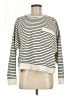 Whistles 100% Cotton Stripes Ivory Pullover Sweater Size M - photo 1