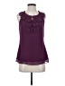 Kenar 100% Polyester Purple Sleeveless Blouse Size S - photo 1