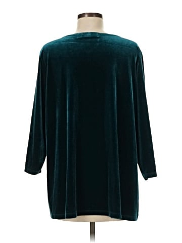Susan Graver 3/4 Sleeve Top (view 2)