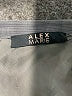 Alex Marie Chevron-herringbone Gray Formal Skirt Size 8 - photo 4