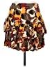 Unbranded Camo Brown Orange Casual Skirt Size M (estimated) - photo 1