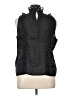 FRAME 100% Ramie Black Sleeveless Blouse Size XL - photo 2