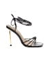 Fashion Nova Black Sandals Size 8 1/2 - photo 1