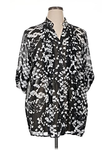 New Directions 3/4 Sleeve Blouse (view 1)