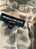 Generation Love 100% Polyester Animal Print Brown Long Sleeve Blouse Size XS - photo 7