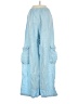 LITTLE LIES Blue Cargo Pants Size S - photo 2