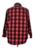 Unbranded Plaid Red Long Sleeve Button-Down Shirt Size 3X - photo 2
