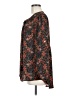 DR2 100% Polyester Floral Black Long Sleeve Blouse Size M - photo 5