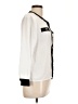 Impressions 100% Polyester Color Block Ivory 3/4 Sleeve Blouse Size 10 - photo 4