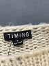 Timing 100% Acrylic Color Block Blue Pullover Sweater Size S - photo 7