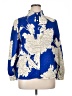 Assorted Brands Blue 3/4 Sleeve Blouse Size 1X (estimated) - photo 1