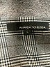 Amanda + Chelsea Houndstooth Gray Coat Size L - photo 6