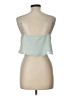 Mable 100% Polyester Green Sleeveless Top Size L - photo 2