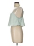Mable 100% Polyester Green Sleeveless Top Size L - photo 5
