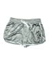 Derek Heart 100% Polyester Metallic Silver Athletic Shorts Size XL - photo 1