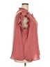 Tamara H. 100% Polyester Pink Sleeveless Blouse Size 3X - photo 4