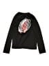 Athletic Works 100% Polyester Black Long Sleeve Top Size X-Large 14/16    - photo 1