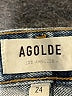 AGOLDE 100% Cotton Hearts Blue Jeans Size 24 waist - photo 7