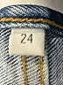 AGOLDE 100% Cotton Hearts Blue Jeans Size 24 waist - photo 8