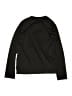 Athletic Works 100% Polyester Black Long Sleeve Top Size X-Large 14/16    - photo 2