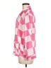 Unbranded Color Block Pink Long Sleeve Blouse Size M - photo 5