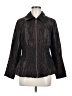 Jerry T 100% Polyester Paisley Black Jacket Size M - photo 1