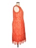 Carlisle 100% Polyester Orange Cocktail Dress Size 16 - photo 4