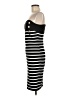 RIVIR Stripes Black Cocktail Dress Size M - photo 5