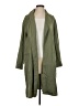 Zara 100% Lyocell Solid Green Jacket Size S - photo 1