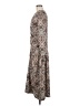Unbranded Paisley Brown Casual Dress Size M - photo 5