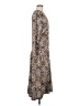 Unbranded Paisley Brown Casual Dress Size M - photo 4