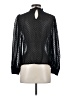 Zara Black Long Sleeve Blouse Size XS - photo 2