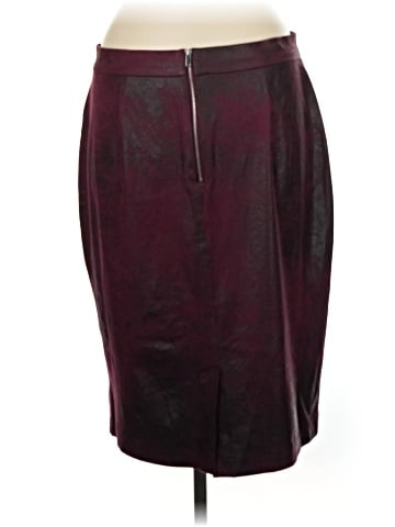 Grace Elements Faux Leather Skirt (view 2)