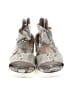 Steven Natural Comfort Animal Print Silver Black Wedges Size 9 1/2 (wide) - photo 2