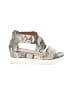 Steven Natural Comfort Animal Print Silver Black Wedges Size 9 1/2 (wide) - photo 1