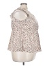 Shein Curve 100% Polyester White Sleeveless Blouse Size 3X - photo 4