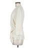 Topshop 100% Polyester Ivory 3/4 Sleeve Blouse Size 8 - photo 5