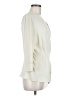 Topshop 100% Polyester Ivory 3/4 Sleeve Blouse Size 8 - photo 4